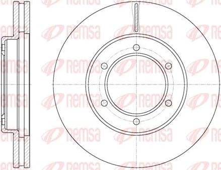 Kawe 6702 10 - Bremžu diski www.autospares.lv