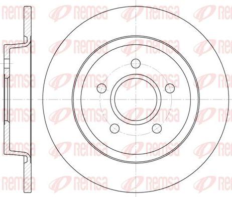 Kawe 67.1200 - Bremžu diski www.autospares.lv