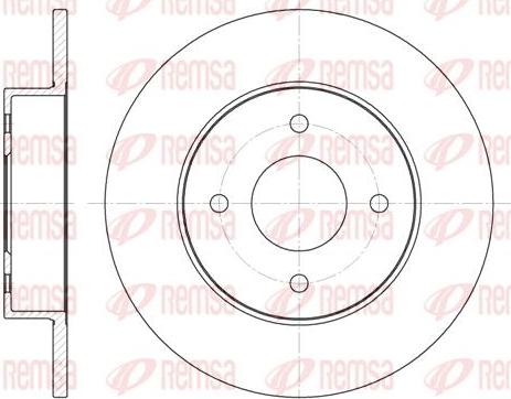 Kawe 6788 00 - Bremžu diski www.autospares.lv