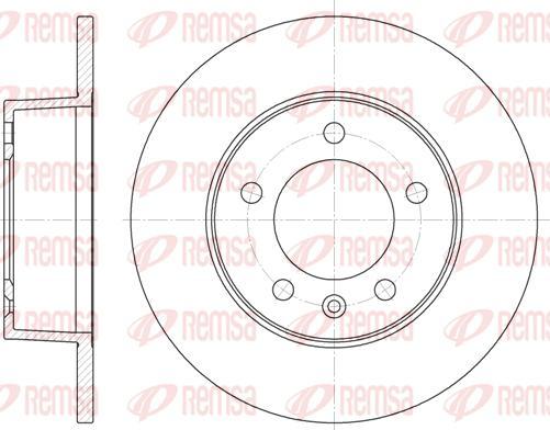 Kawe 6735 00 - Bremžu diski www.autospares.lv