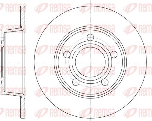 Kawe 6724 00 - Bremžu diski www.autospares.lv