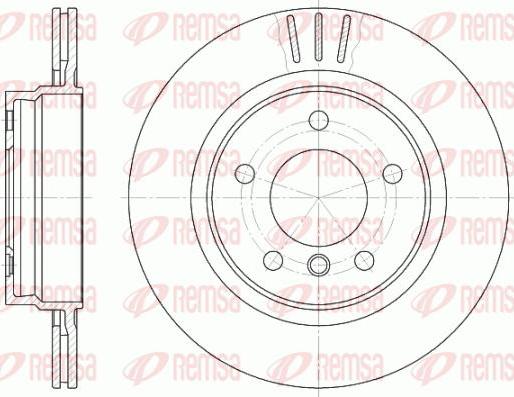 Kawe 6722 10 - Тормозной диск www.autospares.lv