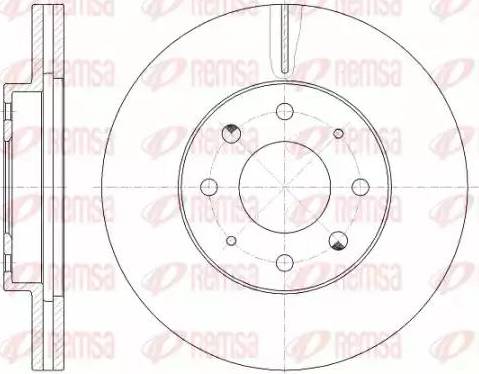 Kawe 6775 10 - Bremžu diski www.autospares.lv