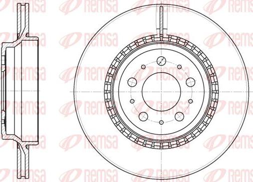 Kawe 6777 10 - Bremžu diski www.autospares.lv