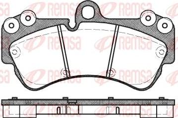 Kawe 0994 00 - Bremžu uzliku kompl., Disku bremzes www.autospares.lv