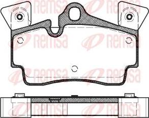 Kawe 0996 10 - Тормозные колодки, дисковые, комплект www.autospares.lv