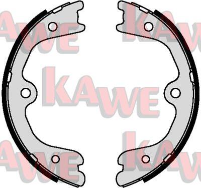 Kawe 09490 - Bremžu loku kompl., Stāvbremze www.autospares.lv