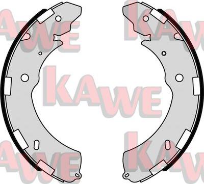 Kawe 09470 - Bremžu loku komplekts www.autospares.lv