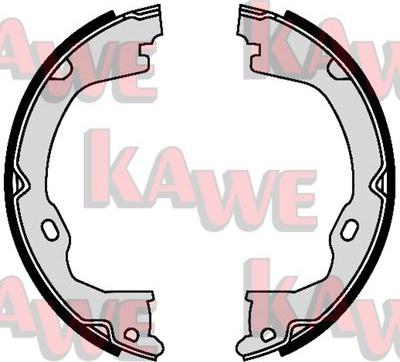 Kawe 09550 - Bremžu loku kompl., Stāvbremze www.autospares.lv