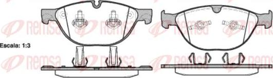 Kawe 0958 30 - Bremžu uzliku kompl., Disku bremzes www.autospares.lv