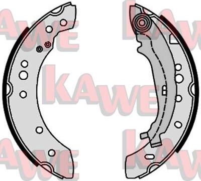 Kawe 09640 - Bremžu loku komplekts www.autospares.lv