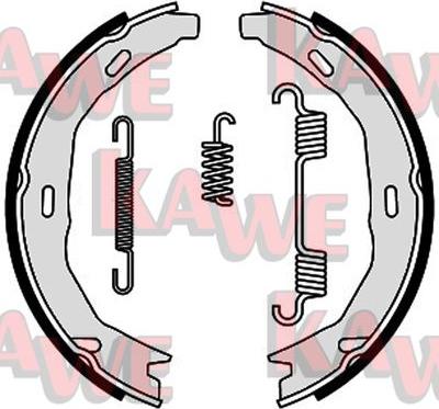 Kawe 09660 - Bremžu loku kompl., Stāvbremze www.autospares.lv