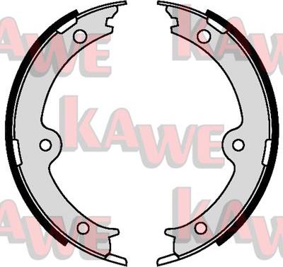 Kawe 09610 - Bremžu loku kompl., Stāvbremze www.autospares.lv