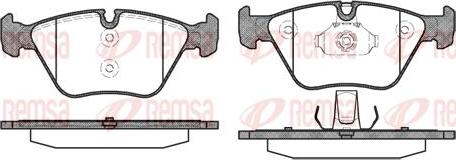 Kawe 0963 00 - Brake Pad Set, disc brake www.autospares.lv