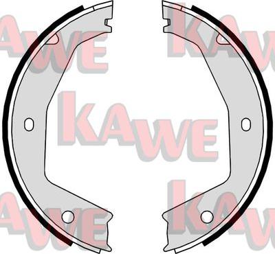 Kawe 09670 - Bremžu loku kompl., Stāvbremze www.autospares.lv