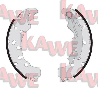 Kawe 09090 - Brake Shoe Set www.autospares.lv