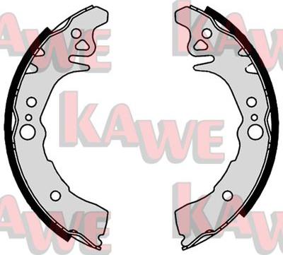 Kawe 09160 - Bremžu loku komplekts www.autospares.lv