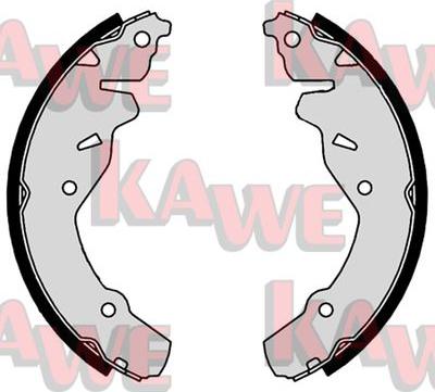 Kawe 09180 - Bremžu loku komplekts www.autospares.lv