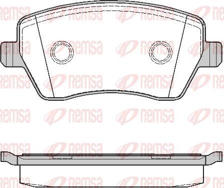 Kawe 0987 00 - Brake Pad Set, disc brake www.autospares.lv