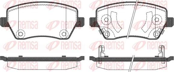 Kawe 0987 02 - Bremžu uzliku kompl., Disku bremzes www.autospares.lv