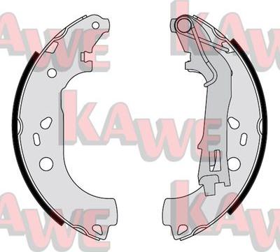 Kawe 09290 - Brake Shoe Set www.autospares.lv