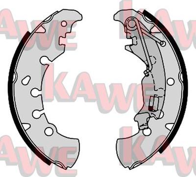 Kawe 09260 - Bremžu loku komplekts www.autospares.lv