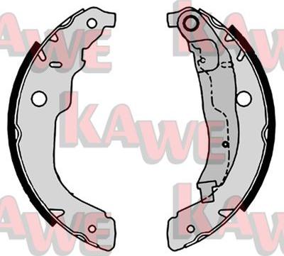 Kawe 09220 - Brake Shoe Set www.autospares.lv