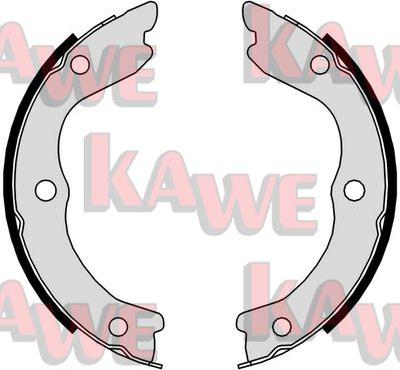 Kawe 09730 - Bremžu loku kompl., Stāvbremze www.autospares.lv