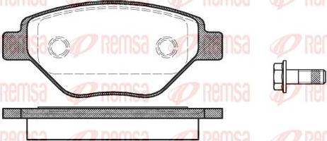 Kawe 0977 00 - Bremžu uzliku kompl., Disku bremzes www.autospares.lv