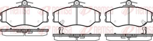 Kawe 0494 02 - Bremžu uzliku kompl., Disku bremzes www.autospares.lv