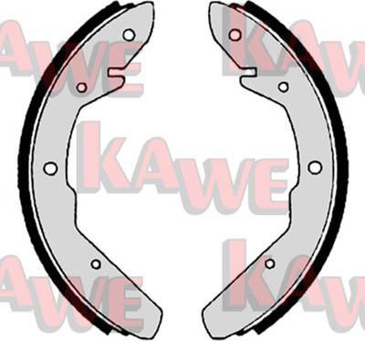 Kawe 04080 - Bremžu loku komplekts www.autospares.lv