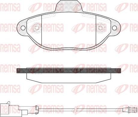 Kawe 0414 22 - Bremžu uzliku kompl., Disku bremzes www.autospares.lv