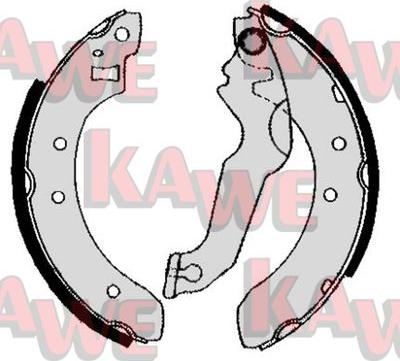 Kawe 04800 - Bremžu loku komplekts www.autospares.lv