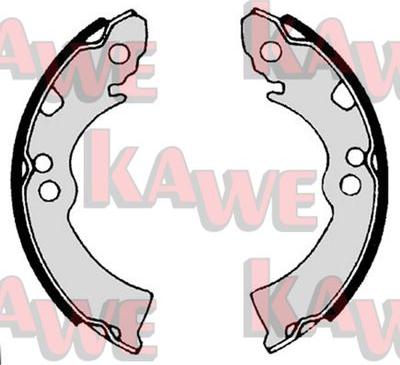 Kawe 04300 - Bremžu loku komplekts www.autospares.lv