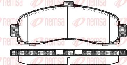 Kawe 0431 10 - Bremžu uzliku kompl., Disku bremzes www.autospares.lv