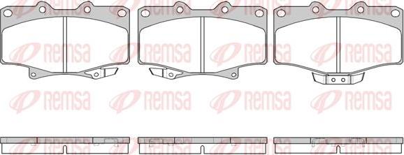 Kawe 0429 14 - Тормозные колодки, дисковые, комплект www.autospares.lv