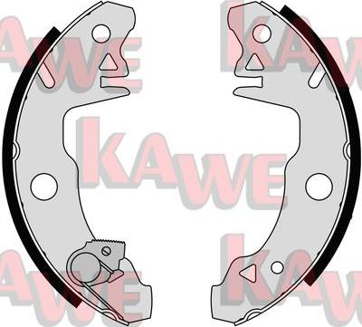 Kawe 05980 - Bremžu loku komplekts www.autospares.lv