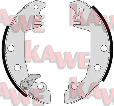 Kawe 05930 - Brake Shoe Set www.autospares.lv