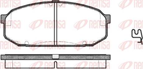 Kawe 0504 02 - Bremžu uzliku kompl., Disku bremzes www.autospares.lv