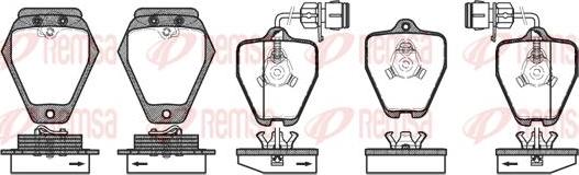 Kawe 0508 02 - Bremžu uzliku kompl., Disku bremzes autospares.lv