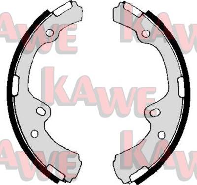 Kawe 05170 - Bremžu loku komplekts www.autospares.lv