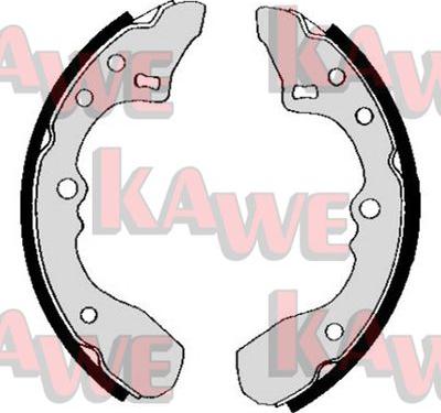 Kawe 05320 - Bremžu loku komplekts www.autospares.lv