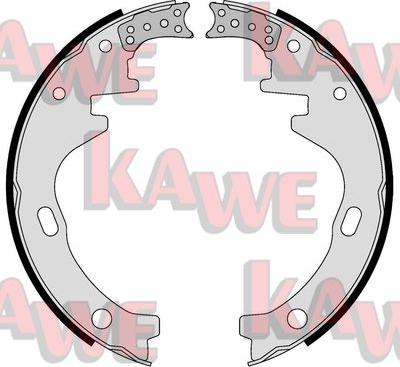 Kawe 05250 - Bremžu loku komplekts www.autospares.lv