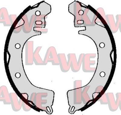 Kawe 05260 - Brake Shoe Set www.autospares.lv