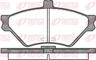 Kawe 0574 00 - Тормозные колодки, дисковые, комплект www.autospares.lv