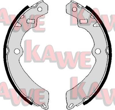 Kawe 05710 - Bremžu loku komplekts www.autospares.lv