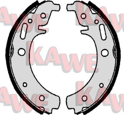 Kawe 06920 - Brake Shoe Set www.autospares.lv