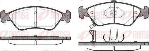 Kawe 0648 02 - Тормозные колодки, дисковые, комплект www.autospares.lv