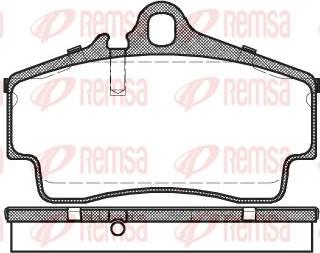 Kawe 0654 00 - Тормозные колодки, дисковые, комплект www.autospares.lv