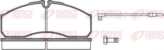 BENDIX 573525B - Bremžu uzliku kompl., Disku bremzes www.autospares.lv